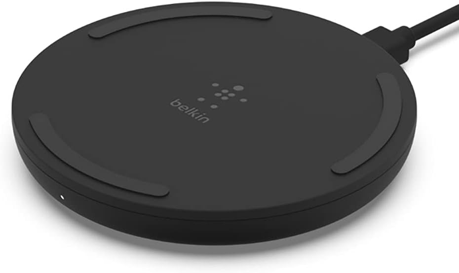 Belkin Almohadilla de carga inalámbrica de carga rápida, almohadill...