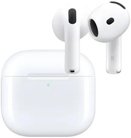 Apple Auriculares inalámbricos AirPods 4, auriculares Bluetooth, co...