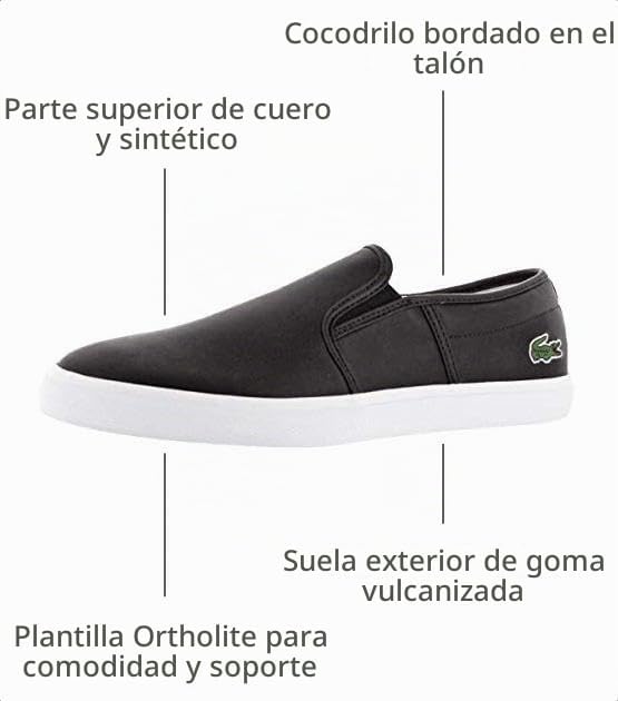 Lacoste Mocasines sin cordones Tatalya para hombre