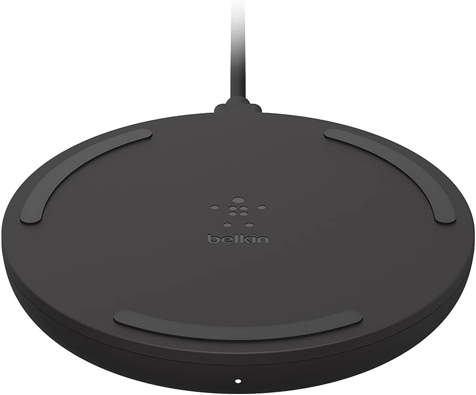 Belkin Almohadilla de carga inalámbrica de carga rápida, almohadill...