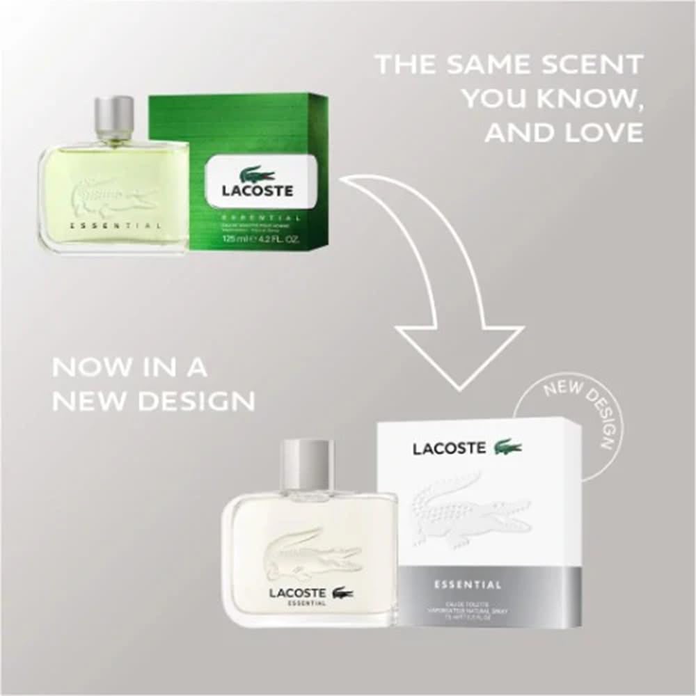 Lacoste Eau de Toilette esencial para hombre
