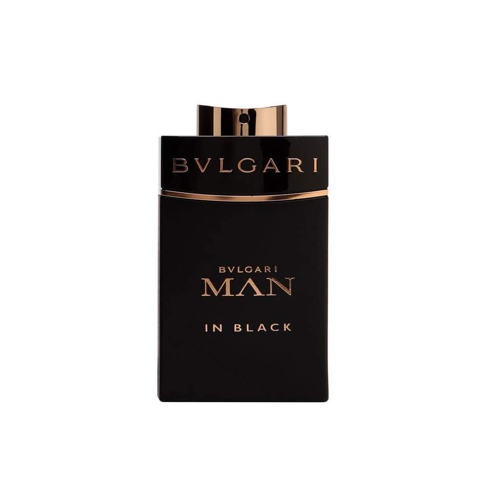 Bvlgari Man in Black Eau de Parfum Spray para hombre, 3.4 onzas