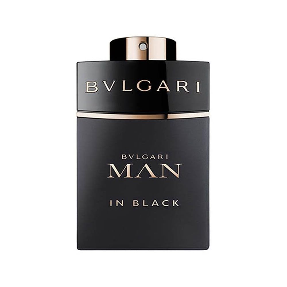 BVLGARI Hombre en negro Eau De Perfume Set de 2 piezas, 3.4 onzas