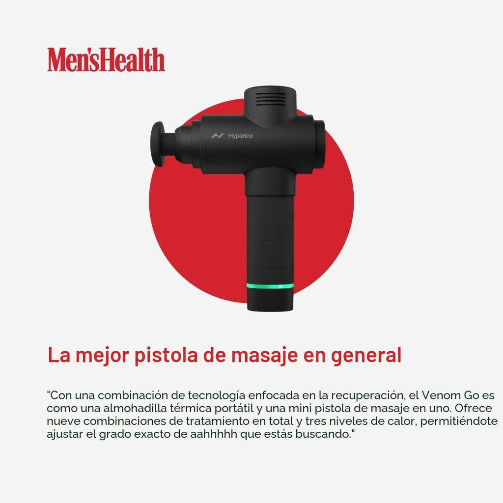 Hyperice Hypervolt 2 Black - Con tecnología Quiet Glide, pistola de...