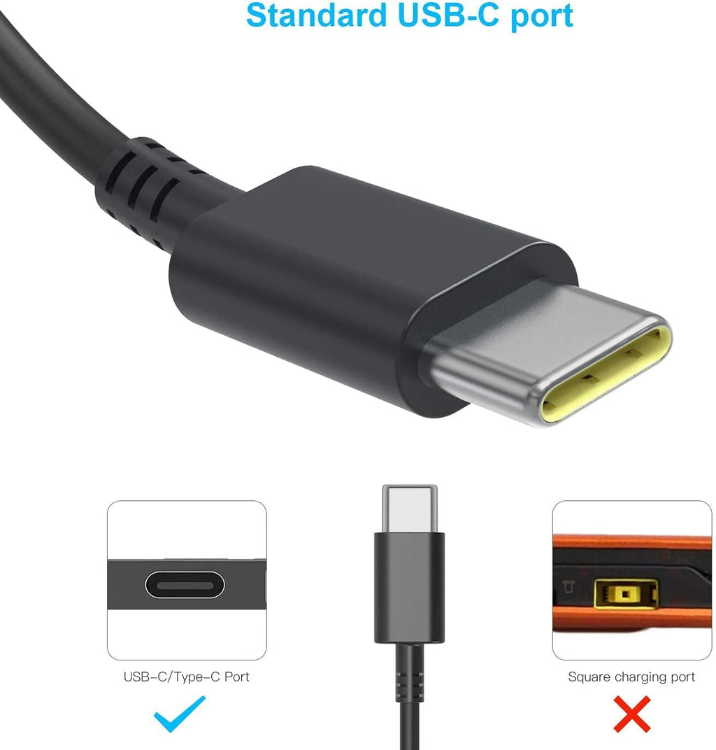 Cargador de portátil USB tipo C universal 65W 45W compatible con Le...