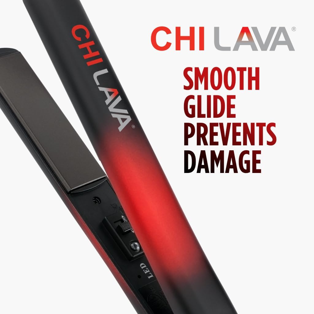 CHI Plancha Plana Original de Cerámica Lava, Alisadora de Pelo para...