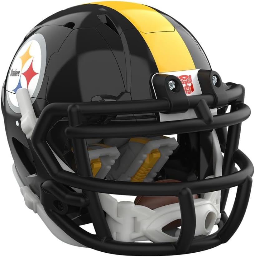Transformers NFL Pittsburgh Steelers Steelsmash Figura de acción de...