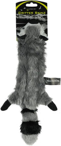 Hyper Pet Critter Skinz Raccoon - Juguete para perro sin relleno, m...