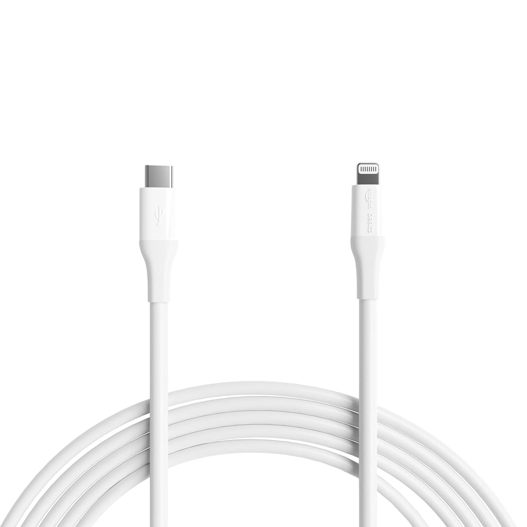 Amazon Basics Cable de carga rápida USB-C a Lightning con certifica...