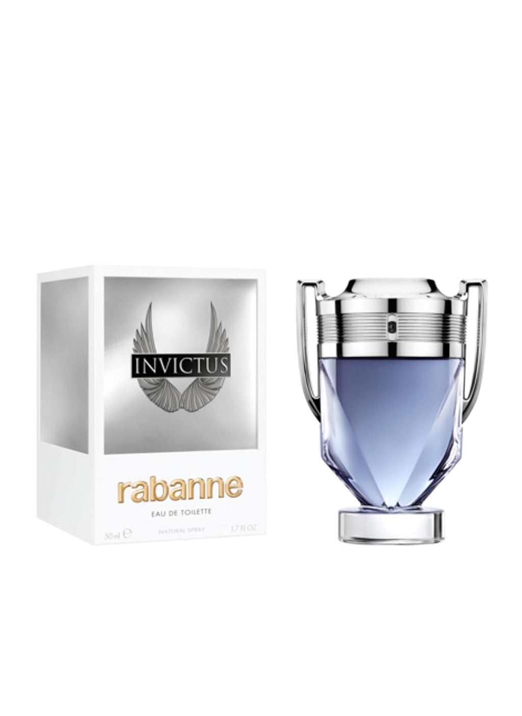 Rabanne Invictus Eau de Toilette - Colonia acuática amaderada de la...