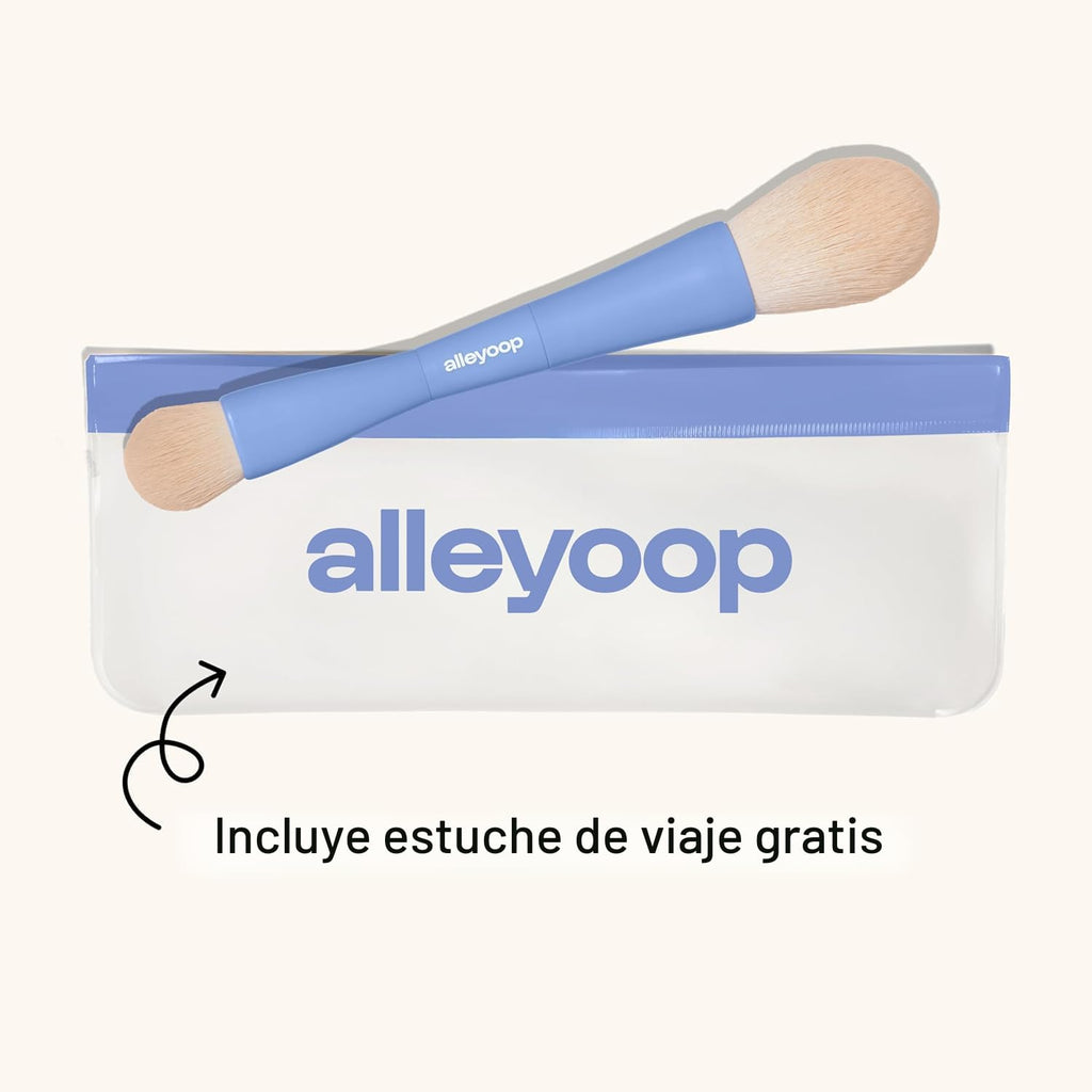 Alleyoop Overachiever - Juego de brochas de maquillaje de viaje 4 e...