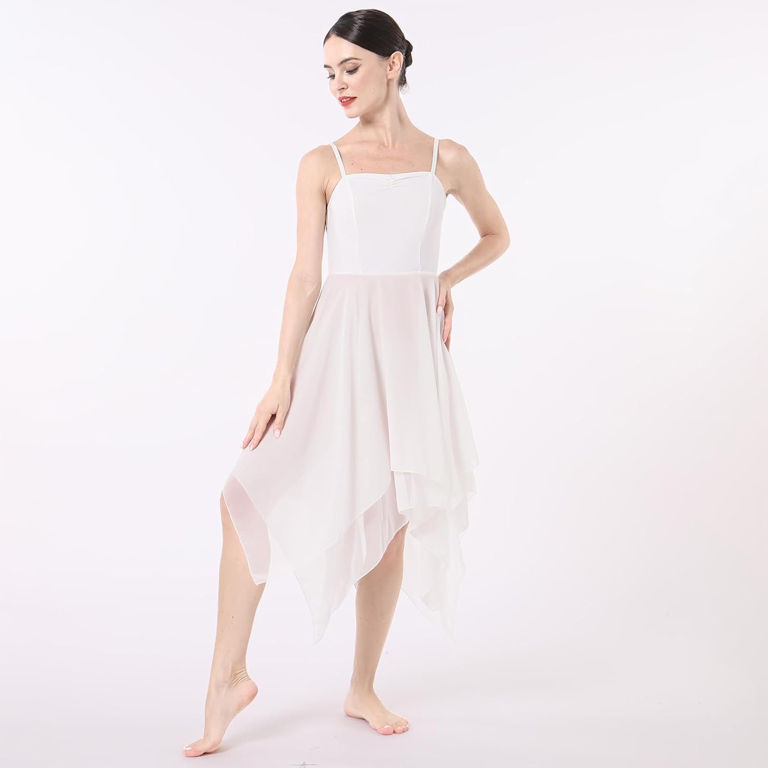 ODASDO Traje de Danza Lírica para Mujer Danza Moderna Contemporánea...