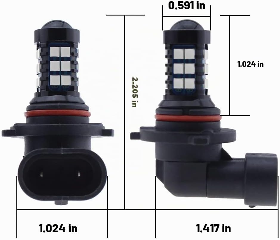 GLOFE 9005 9006 HB3 HB4 Bombillas LED 10000K Azul Profundo H10 Xtre...