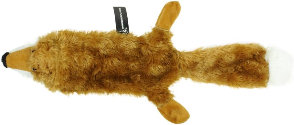 Hyper Pet Critter Skinz Fox - Juguete de peluche para perro con chi...