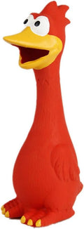 Juguetes de goma para perros estilo Tamu con sonido de pollo chirri...
