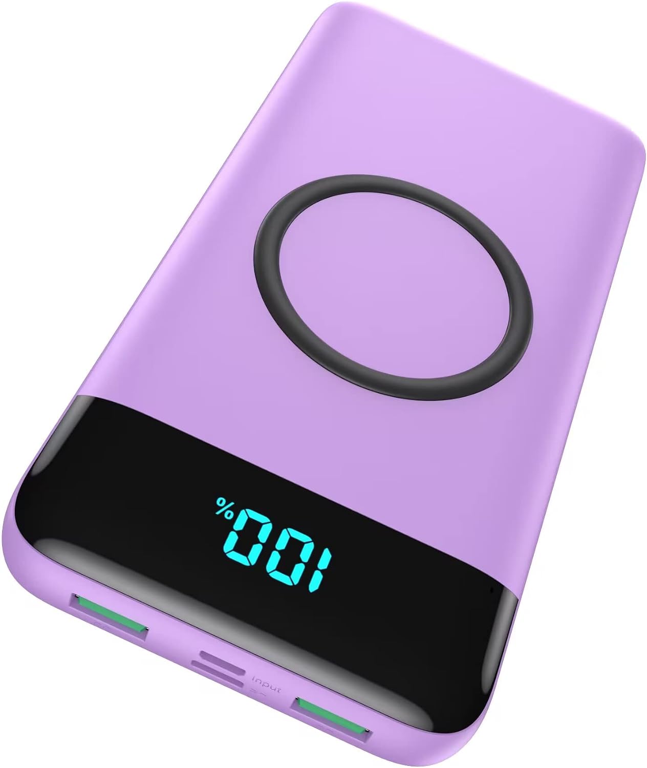 Cargador portátil inalámbrico de 30,800 mAh, cargador de batería US...