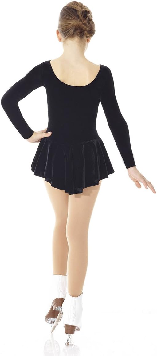 Mondor Vestido de examen de patinaje artístico 2850 (negro)