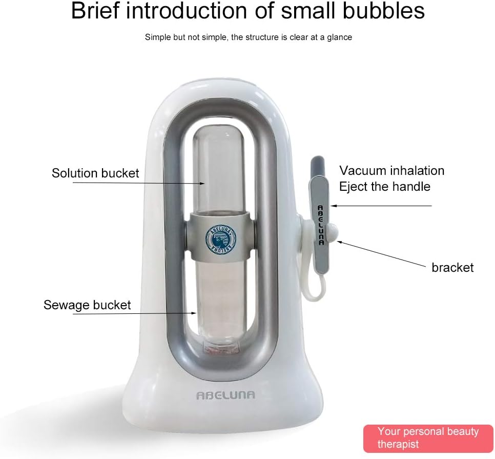 Máquina de belleza de chorro de oxígeno de agua Máquina de succión...