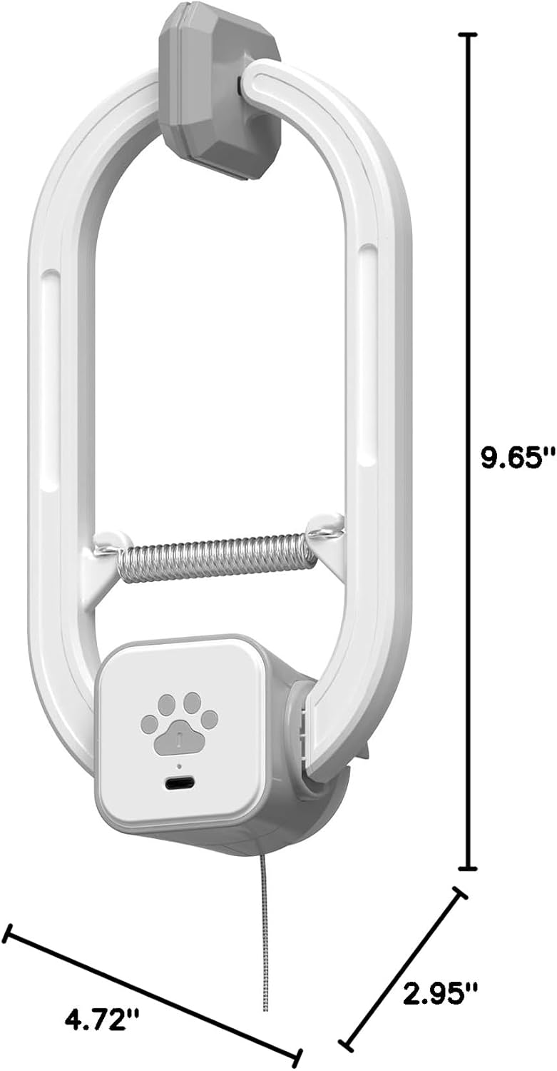 HAPPYCODE Juguete interactivo para gatos, juguete eléctrico recarga...