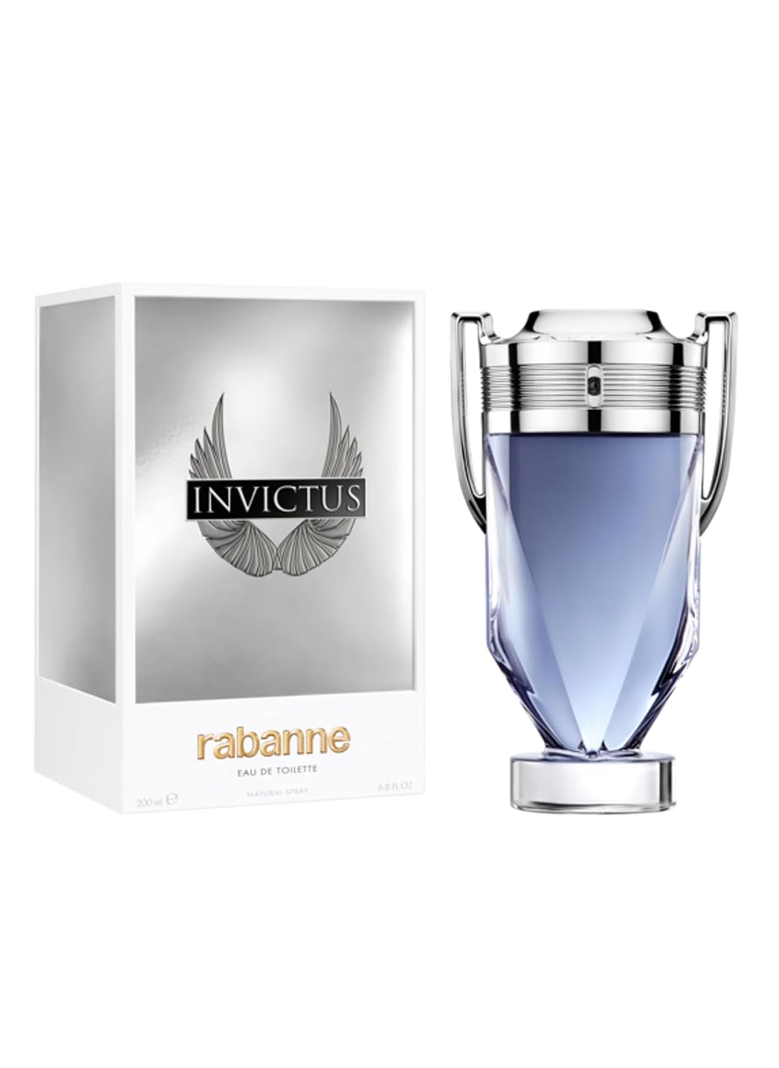 Rabanne Invictus Eau de Toilette - Colonia acuática amaderada de la...