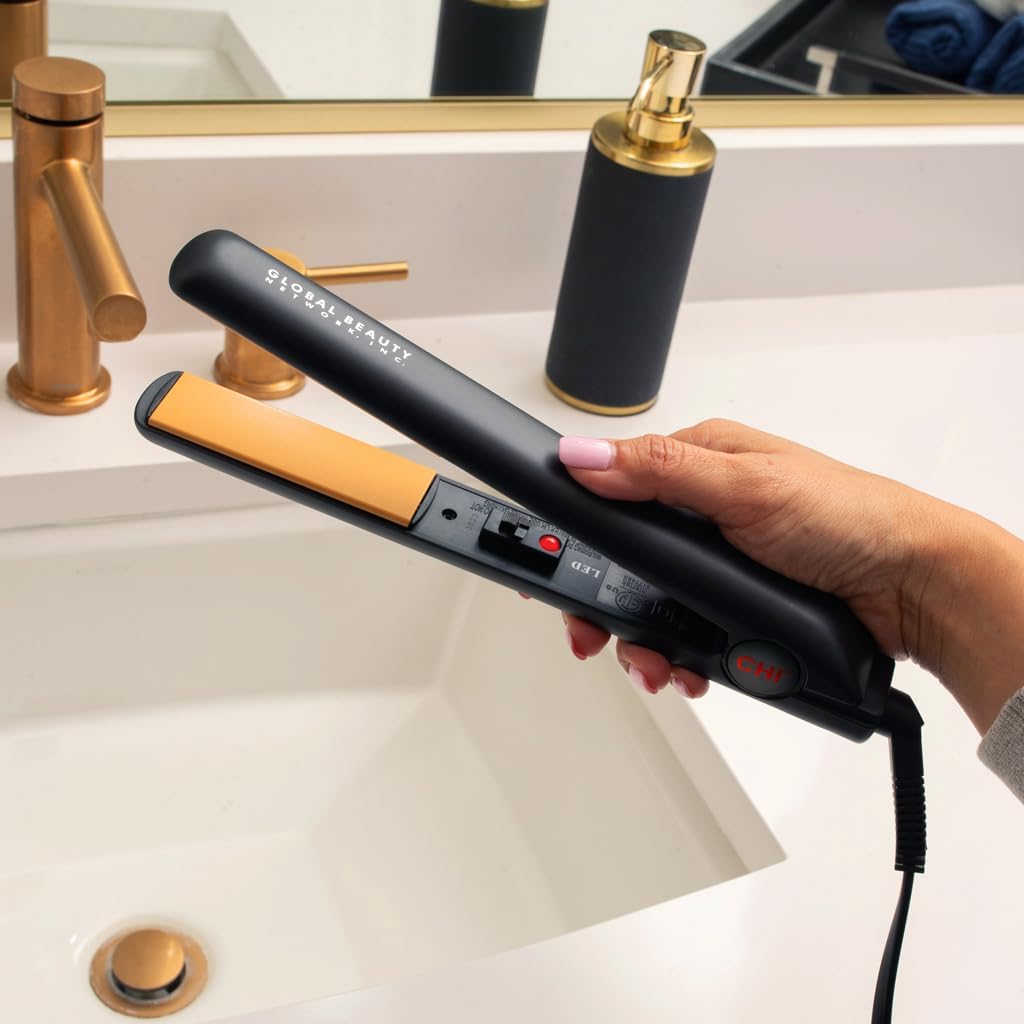CHI Original plancha plana de 1\u201D para alaciado de cabello, par...