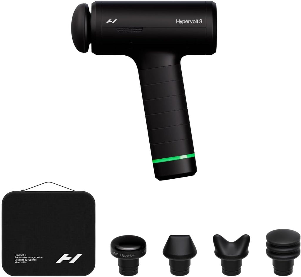 Hyperice Hypervolt 3 - Pistola de masaje de percusión de mano con t...