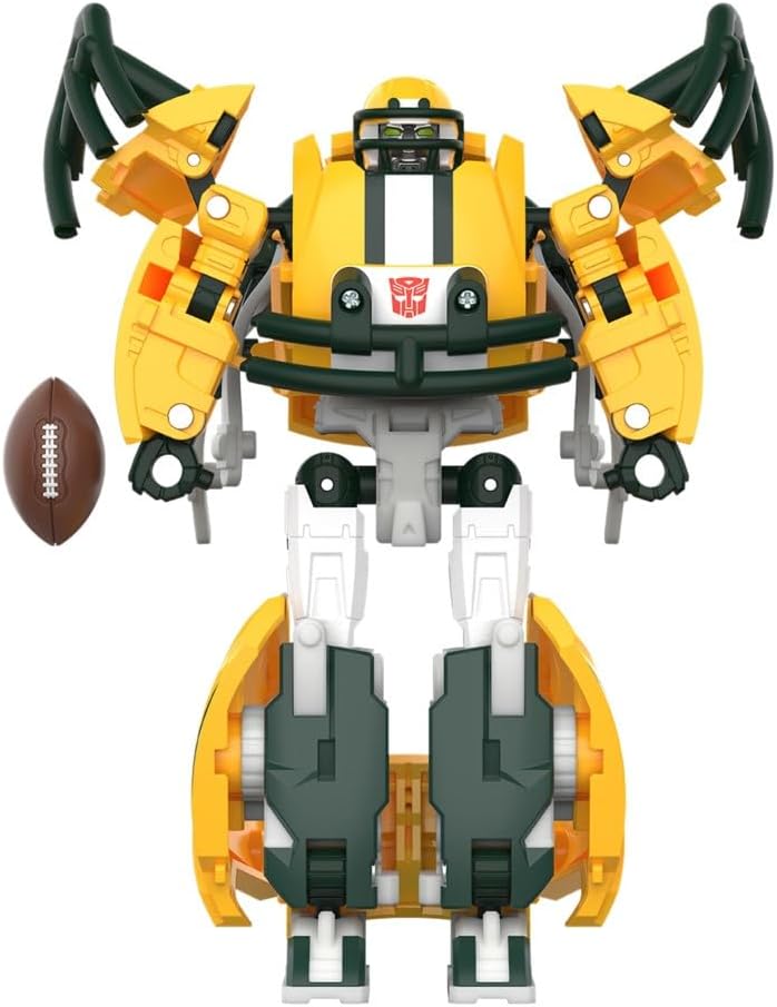 Transformers NFL Green Bay Packers Tundra Prime - Figura de acción...