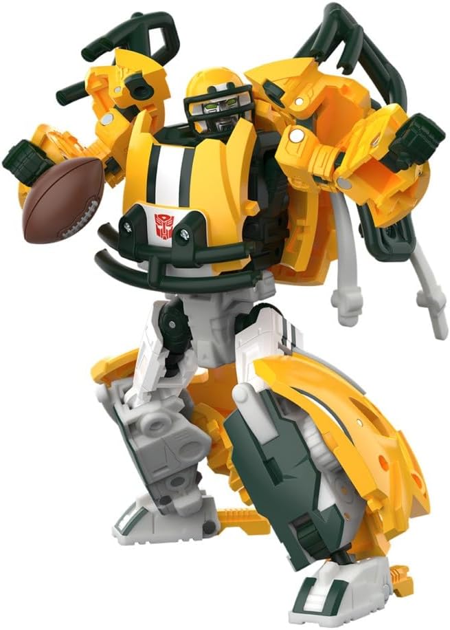 Transformers NFL Green Bay Packers Tundra Prime - Figura de acción...