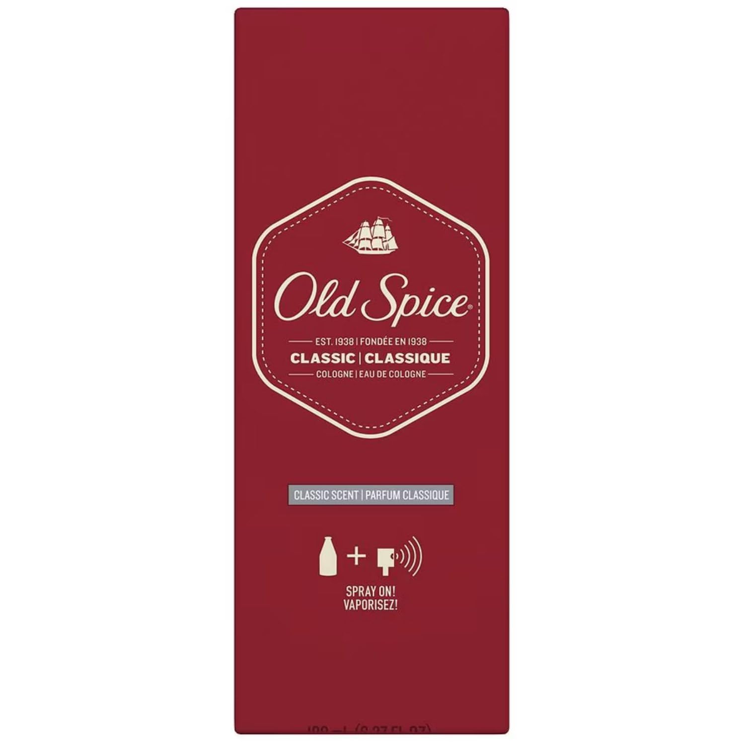 Old Spice Colonia clásica en aerosol 6.37 oz