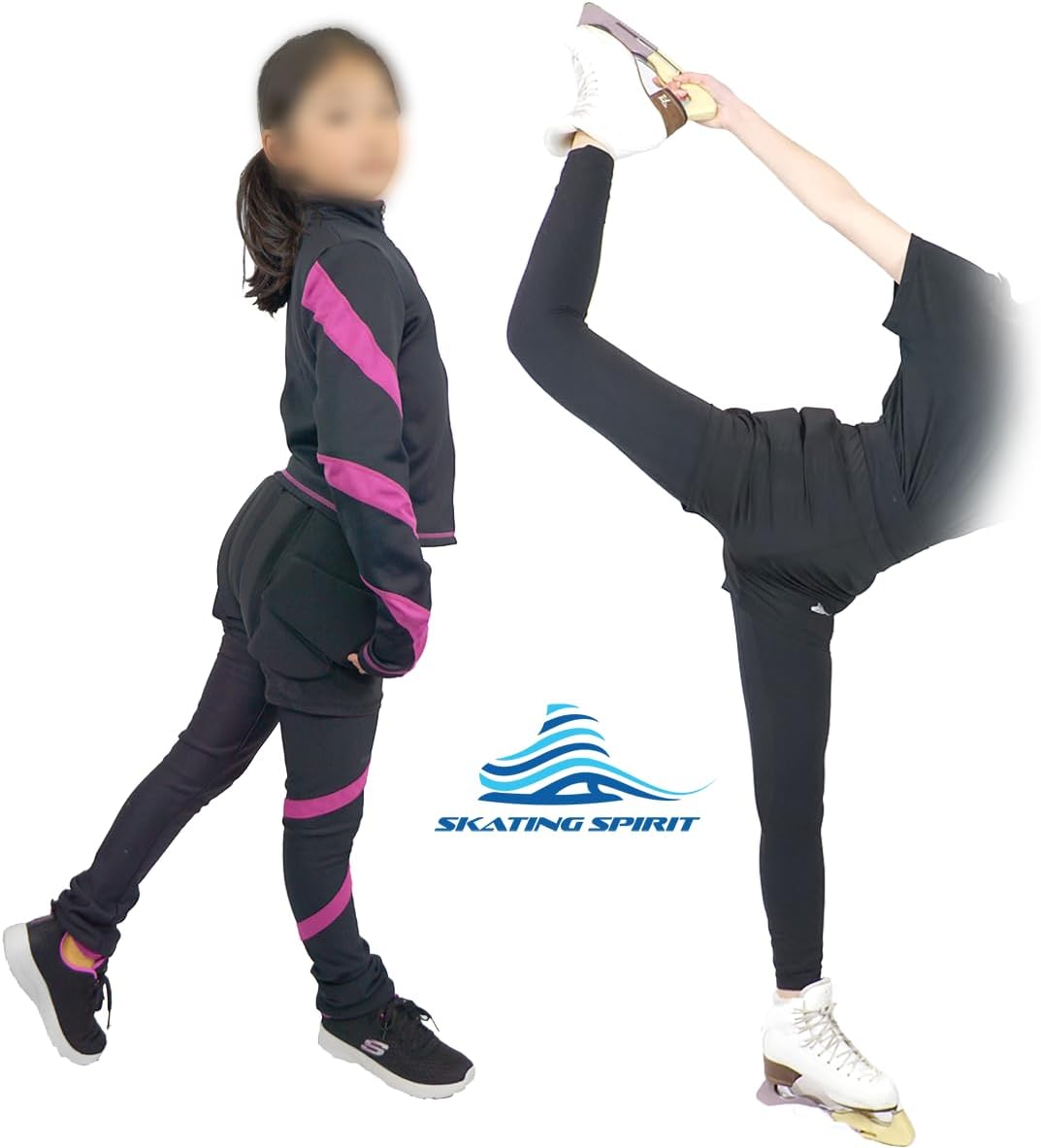 Skating Spirit Pantalones cortos acolchados protectores para el cox...