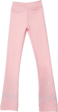 LIUHUO Pantalones de patinaje sobre hielo para niñas, leggings de e...