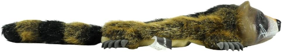Hyper Pet Juguete de peluche para perro de mapache Real Skinz
