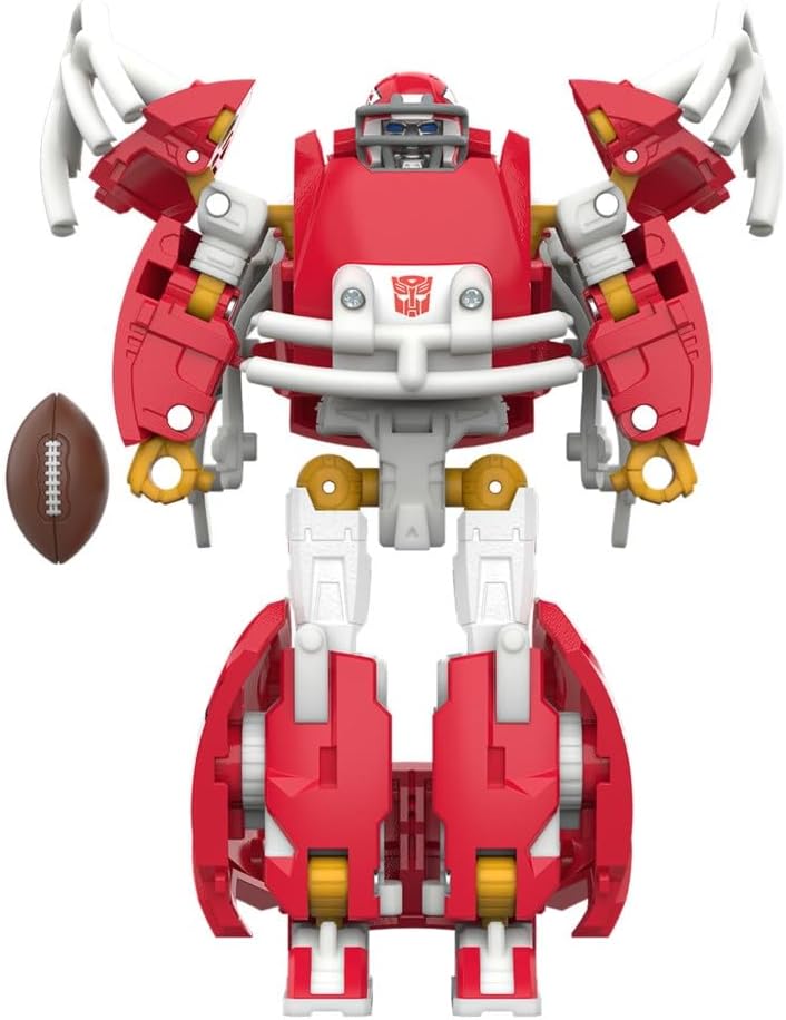 Transformers NFL Kansas City Chiefs KC-59, figura de acción de 5.5...