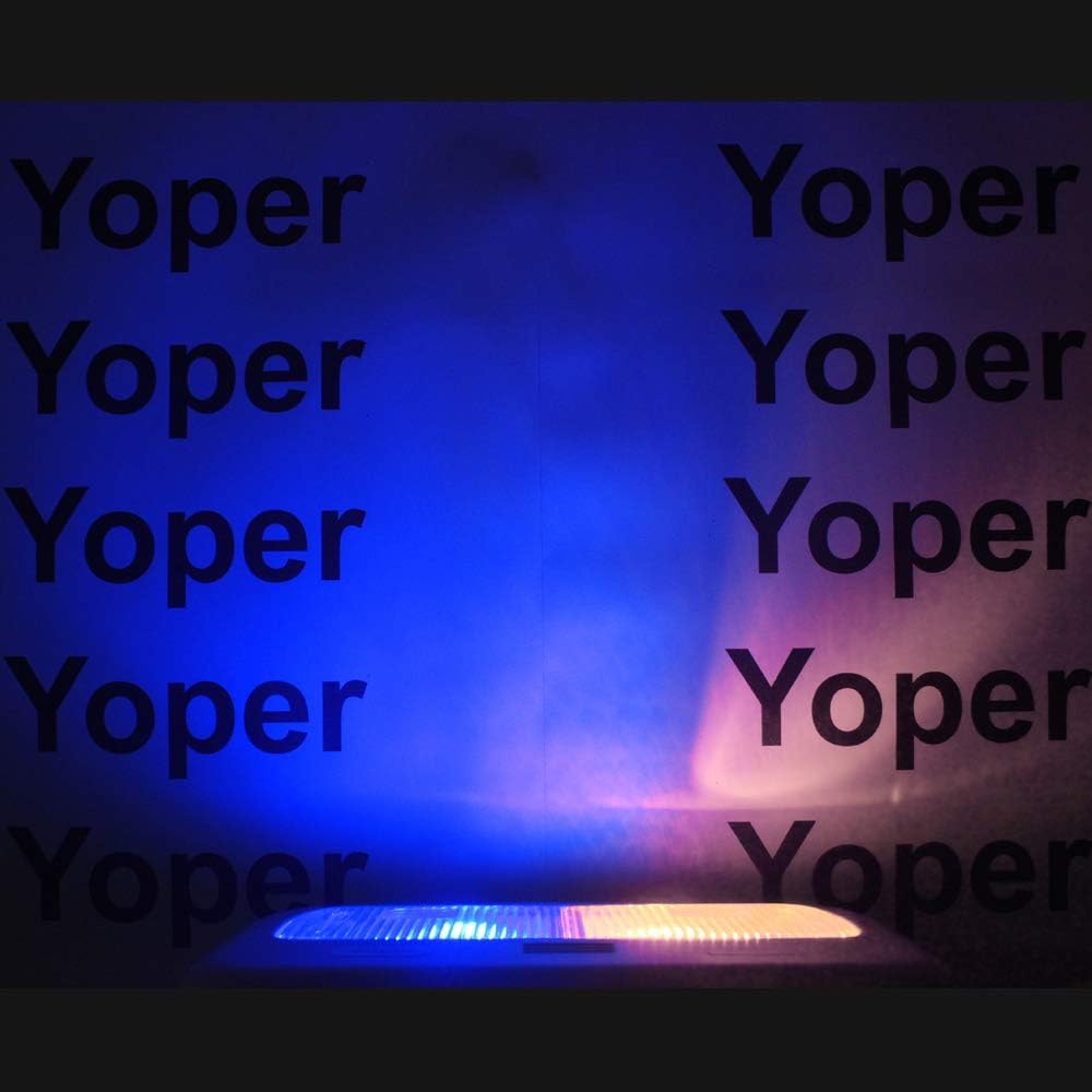 Yoper BA9S 53 57 1895 64111 Bombilla LED para Auto 12V Azul Profundo