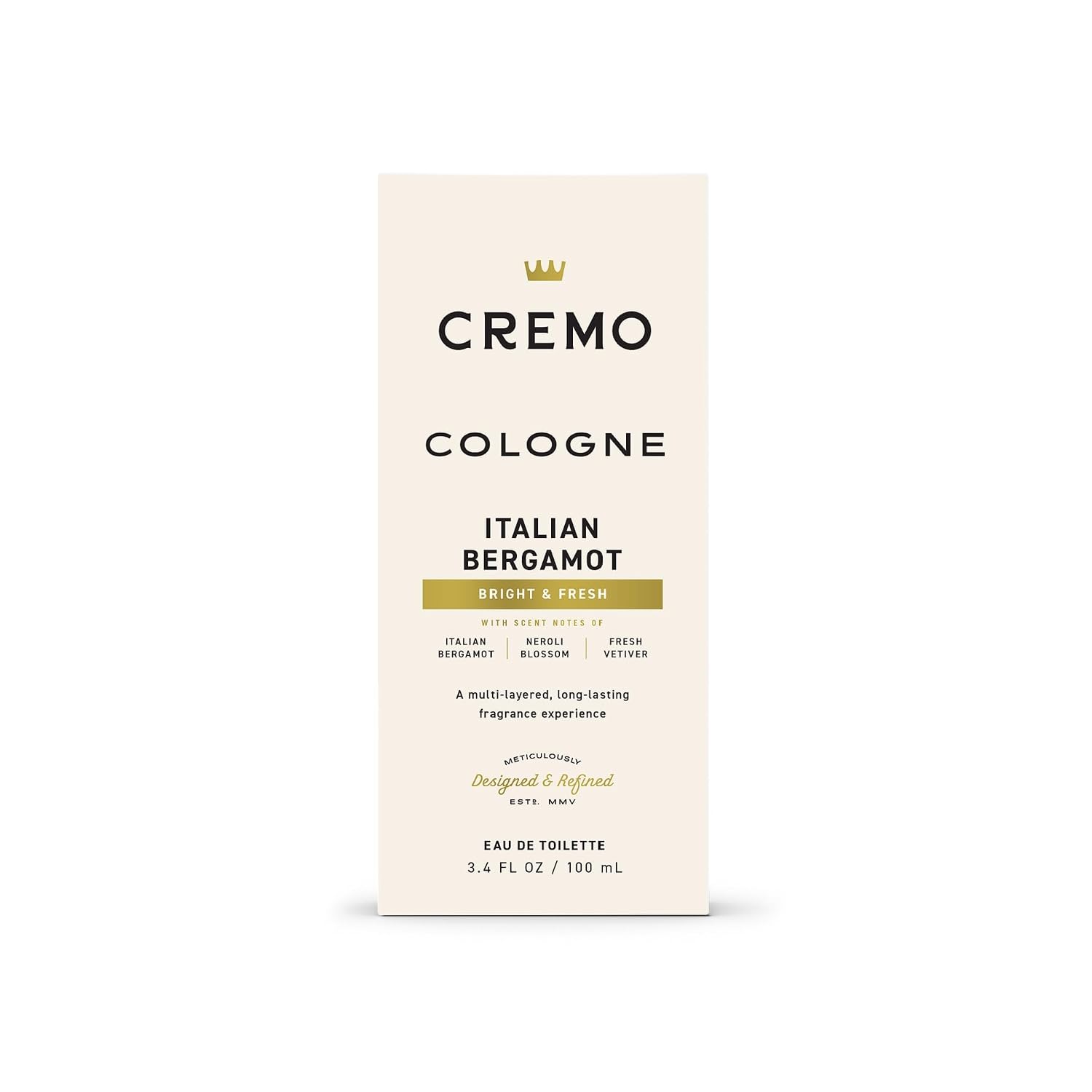 Cremo Colonia para hombres \u2013 Espray de colonia italiana de ber...