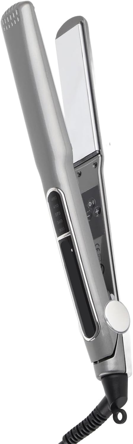 ANGGREK Plancha para el cabello, ajuste multiengranaje de 480 °F de...