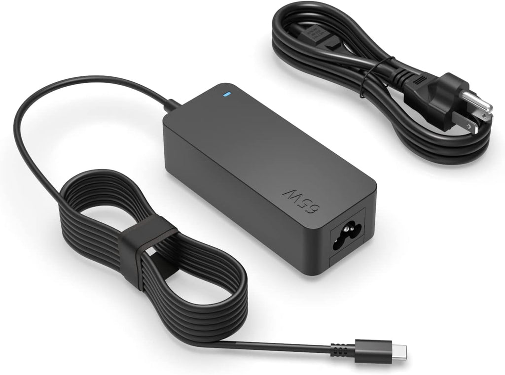 Superer - Cargador USB C de 65 W\/45 W para laptop Lenovo ThinkPad,...