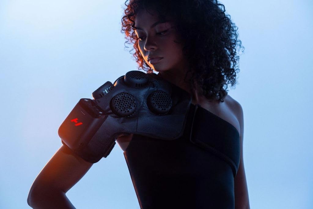 Hyperice Hombro X2 - Terapia avanzada de contraste de calor y frío...