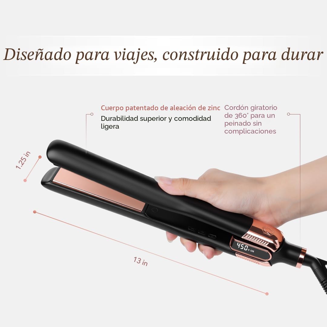 SRILabs StyleQ Plancha plana alisadora de cabello Styler - Tecnolog...