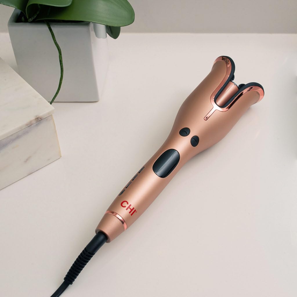 CHI Spin N Curl, rizador para rizos y ondas saludables y brillantes...