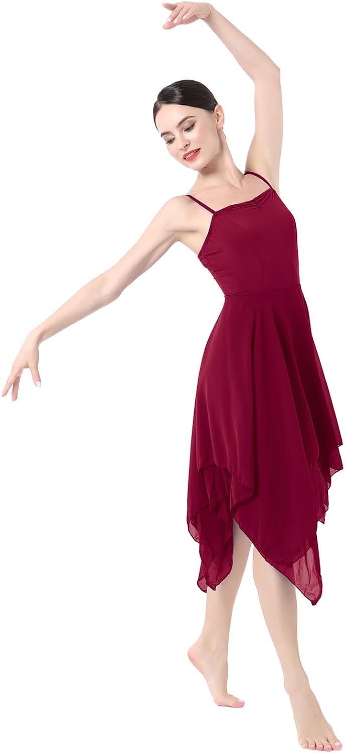 ODASDO Traje de Danza Lírica para Mujer Danza Moderna Contemporánea...