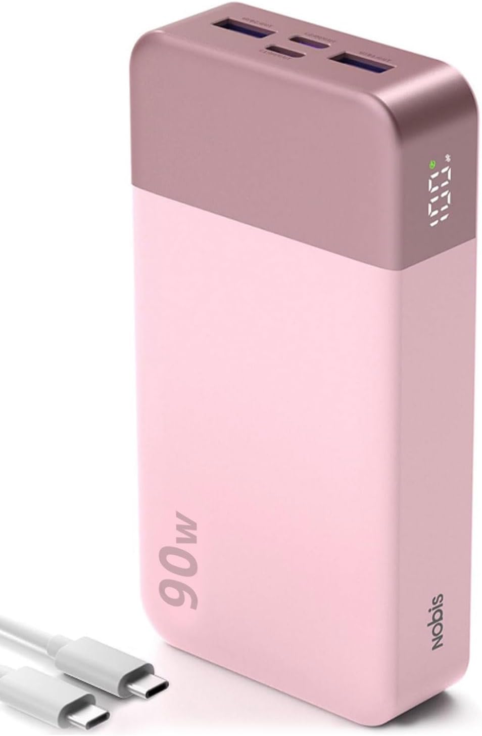 NOBIS Banco de energía de 90 W, 20,000 mAh, cargador portátil para...