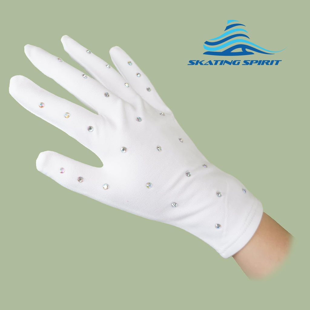 Skating Spirit Guantes térmicos de competición de patinaje artístic...