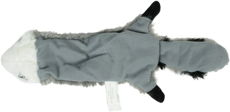 Hyper Pet Critter Skinz Raccoon - Juguete para perro sin relleno, m...