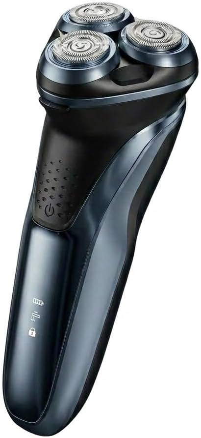 Maquinilla de afeitar eléctrica de viaje para hombres: afeitadoras...