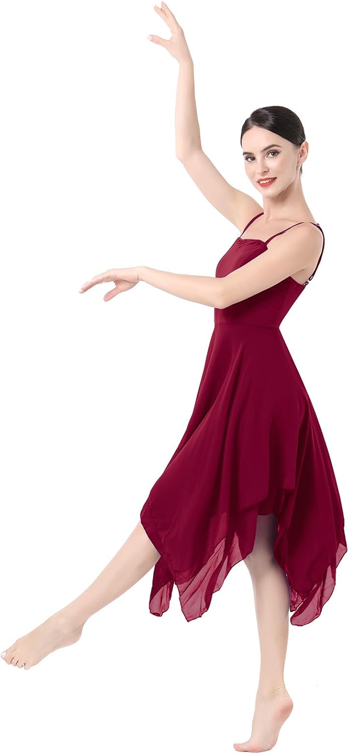 ODASDO Traje de Danza Lírica para Mujer Danza Moderna Contemporánea...