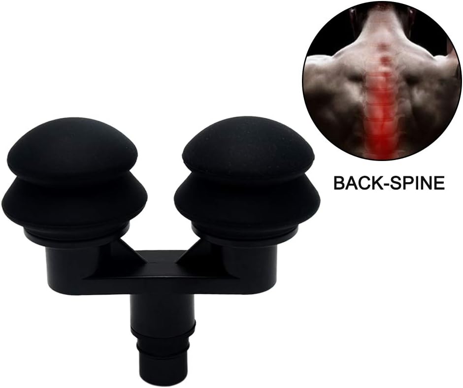 9 cabezales de pistola de masaje reemplazables, accesorios muscular...