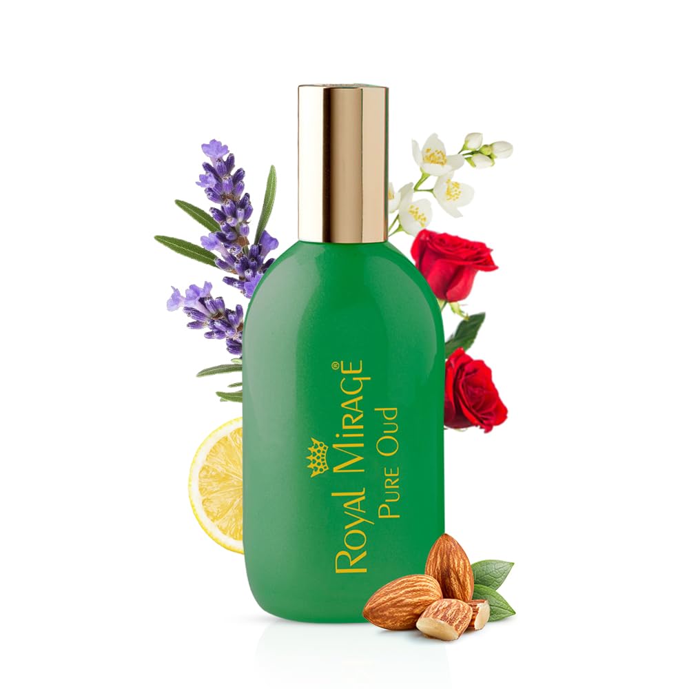 Royal Mirage Pure Oud Eau de Cologne - Spray de Fragancia Premium d...