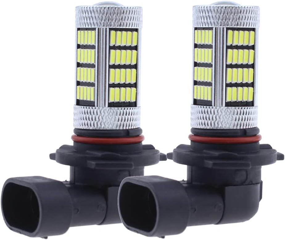 GLOFE Bombillas LED de alta potencia 92smd 6000K blancas 9005 9006...