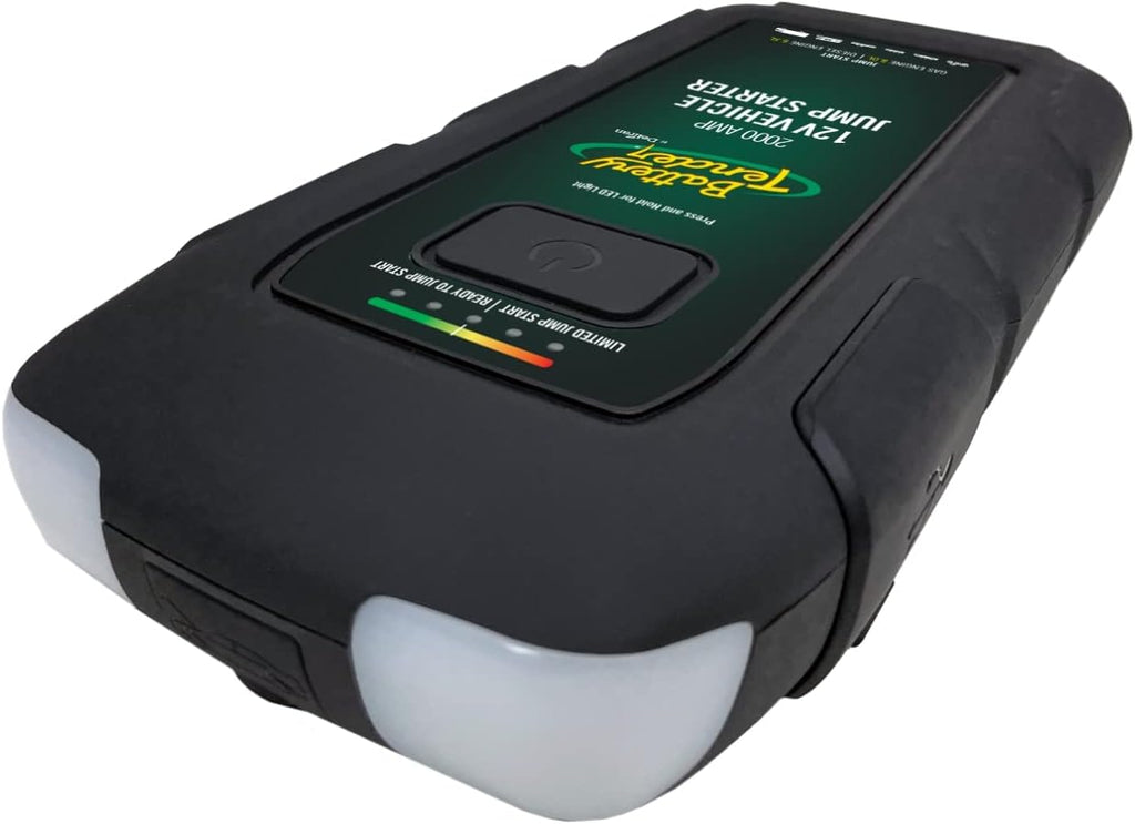 Battery Tender Arrancador de litio de 2000 amperios, estación de en...